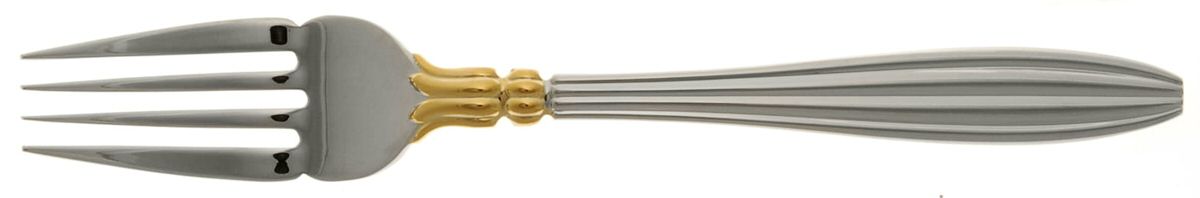 Eternity (Stainless, Gold Accent) Individual Salad Fork by Yamazaki-1