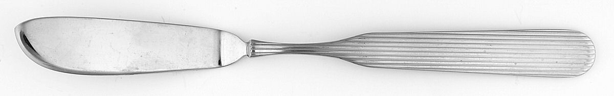 Fiddle Lane (Stainless) Flat Handle Master Butter Knife by Yamazaki-1