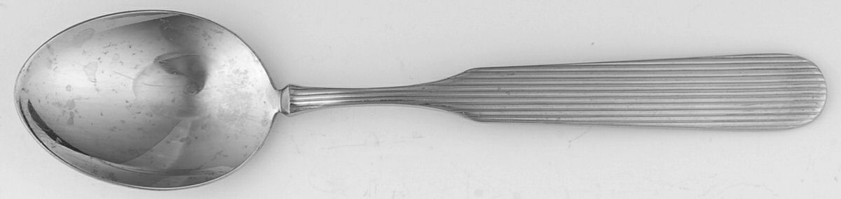Fiddle Lane (Stainless) Place/Oval Soup Spoon by Yamazaki-1