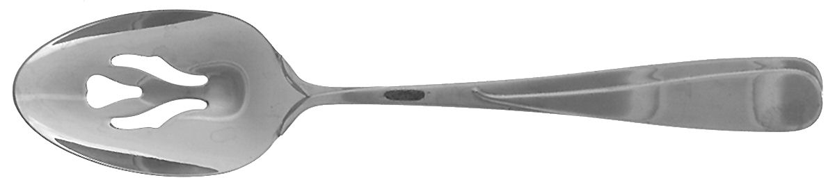 Florian (Stainless-Glossy Finish) Pierced Tablespoon (Serving Spoon) by Yamazaki-1