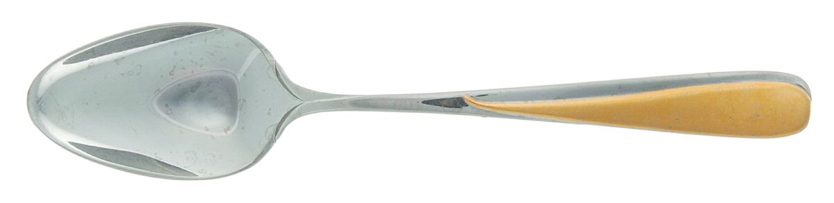 Florian (Stainless-Gold Accent) Five O'Clock Teaspoon by Yamazaki-1