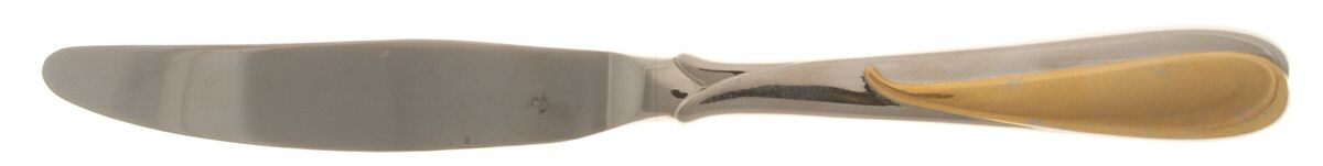 Florian (Stainless-Gold Accent) Modern Hollow Knife by Yamazaki-1