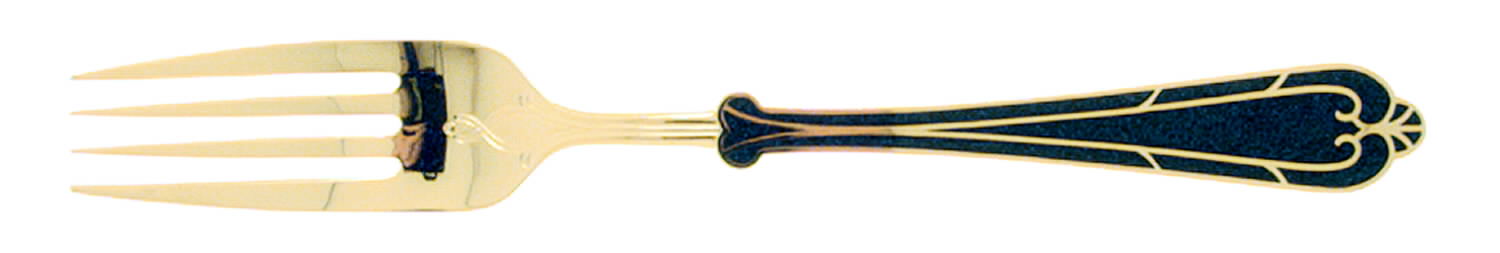 Fortissimo-Black (Gold Electroplate) Fork by Yamazaki-1