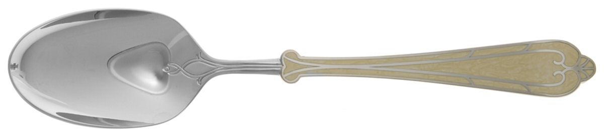 Fortissimo-Bone (Stainless, Bone) Place/Oval Soup Spoon by Yamazaki-1