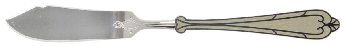 Fortissimo-Bone (Stainless, Bone) Flat Handle Master Butter Knife by Yamazaki-1