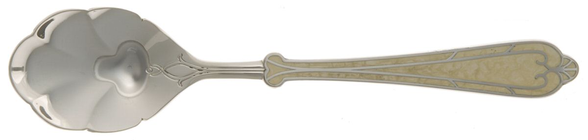 Fortissimo-Bone (Stainless, Bone) Sugar Shell Spoon by Yamazaki-1