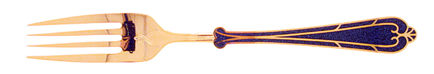 Fortissimo-Cobalt (Gold Electroplate) Fork by Yamazaki-1