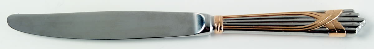 Fortuny (Stainless-Gold Accent) Modern Hollow Knife by Yamazaki-1