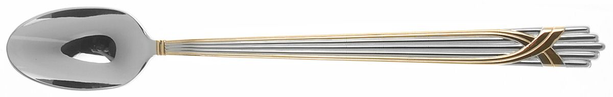 Fortuny (Stainless-Gold Accent) Iced Tea Spoon by Yamazaki-1