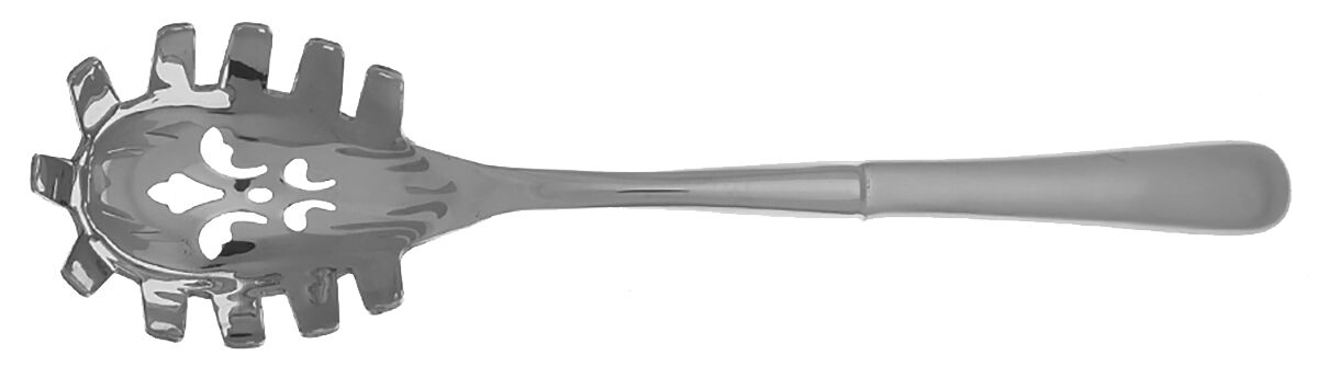 Hafnia (Stainless, Satin Finish) Pasta Server with Stainless Bowl HC by Yamazaki-1