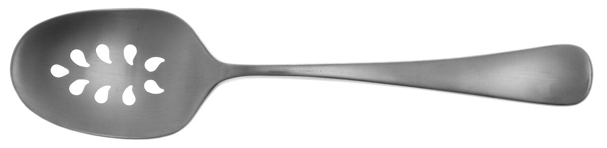Hafnia (Stainless, Satin Finish) Pierced Tablespoon (Serving Spoon) HC by Yamazaki-1