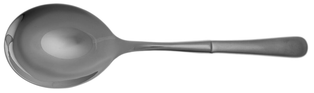 Hafnia (Stainless, Satin Finish) Casserole Spoon with Smooth Stainless Bowl HC by Yamazaki-1