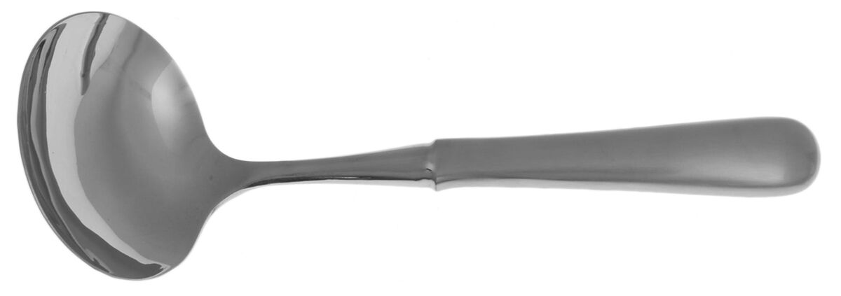 Hafnia (Stainless, Satin Finish) Gravy Ladle with No Spout Stainless Bowl HC by Yamazaki-1