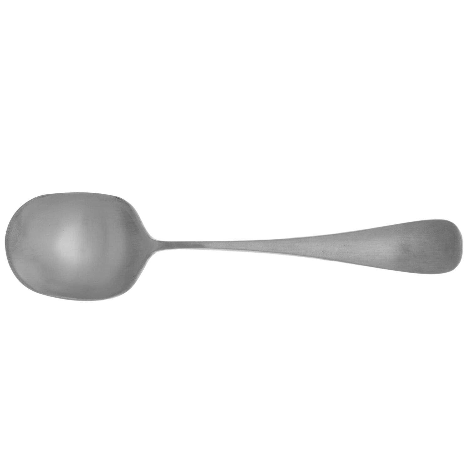 Hafnia (Stainless, Satin Finish) Round Bowl Soup Spoon (Cream Soup) HC by Yamazaki-1