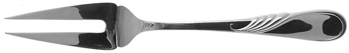 Hilary (Stainless) Large Solid Cold Meat Serving Fork by Yamazaki-1