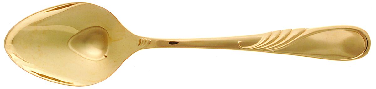 Hilary (Gold Electroplate) Tablespoon (Serving Spoon) by Yamazaki-1