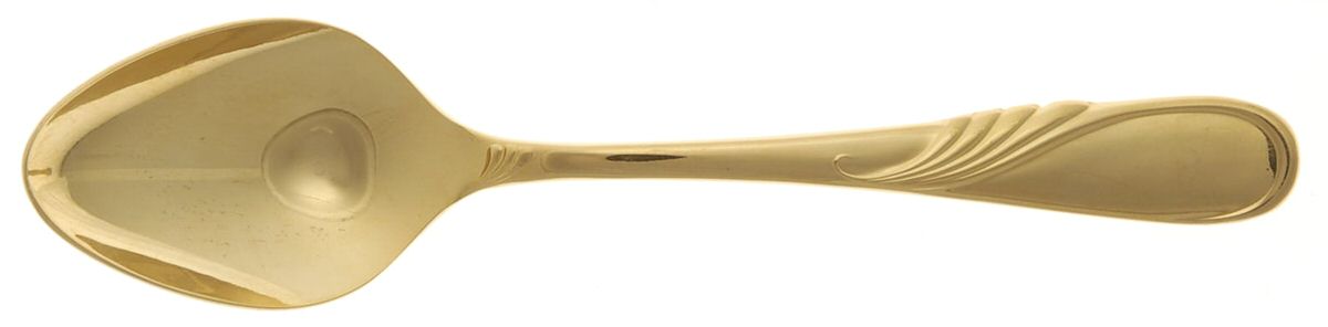 Hilary (Gold Electroplate) Teaspoon by Yamazaki-1