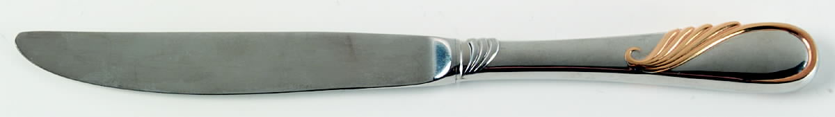 Hilary (Stainless, Gold Accent Modern Hollow Knife by Yamazaki-1