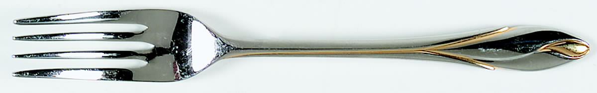 Iris Gold (Stainless) Individual Salad Fork by Yamazaki-1