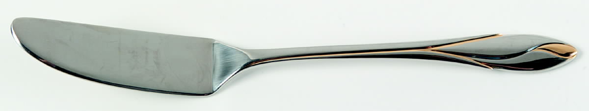 Iris Gold (Stainless) Flat Handle Master Butter Knife by Yamazaki-1