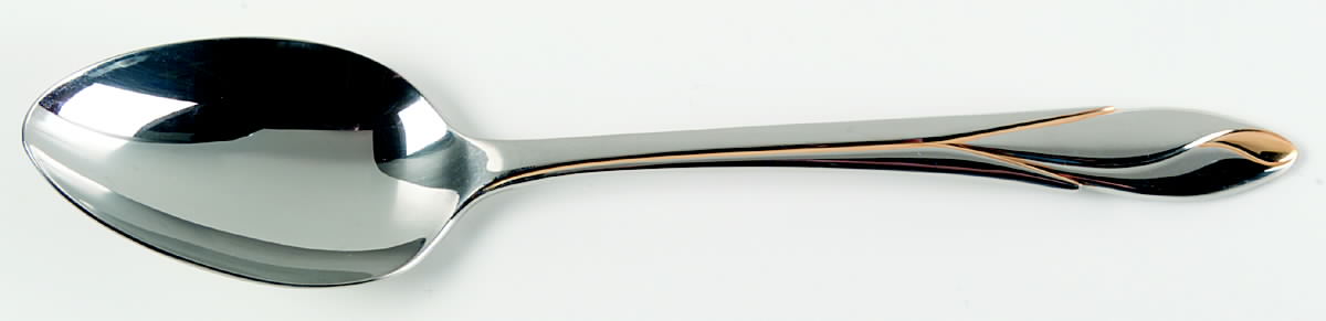 Iris Gold (Stainless) Tablespoon (Serving Spoon) by Yamazaki-1