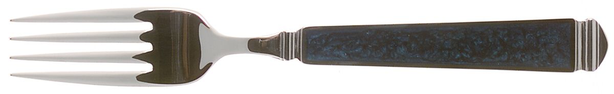 Krystallos-Blue (Stainless, Glossy) Individual Salad Fork by Yamazaki-1
