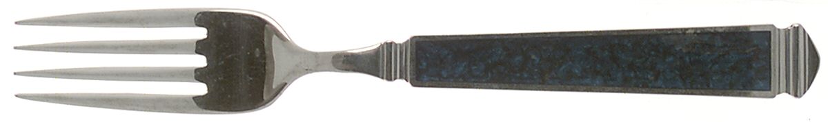 Krystallos-Cobalt Blue (Stainless) Individual Salad Fork by Yamazaki-1