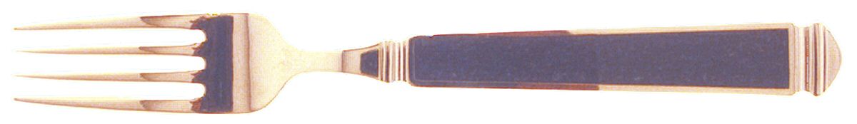 Krystallos-Cobalt Blue (Gold Electroplate) Fork by Yamazaki-1