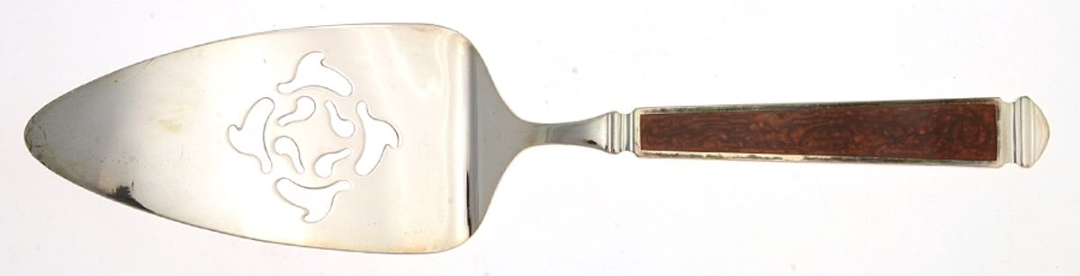 Krystallos-Cinnabar (Stainless) Solid Pastry Server by Yamazaki-1