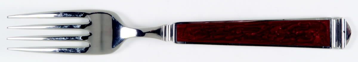 Krystallos-Cinnabar (Stainless) Individual Salad Fork by Yamazaki-1
