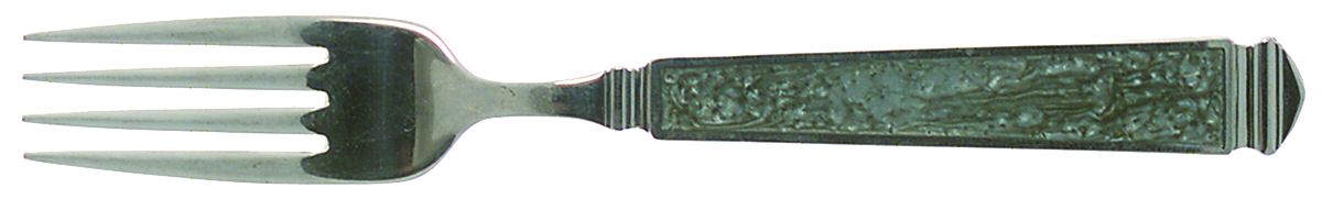 Krystallos-Malachite (Stainless) Individual Salad Fork by Yamazaki-1