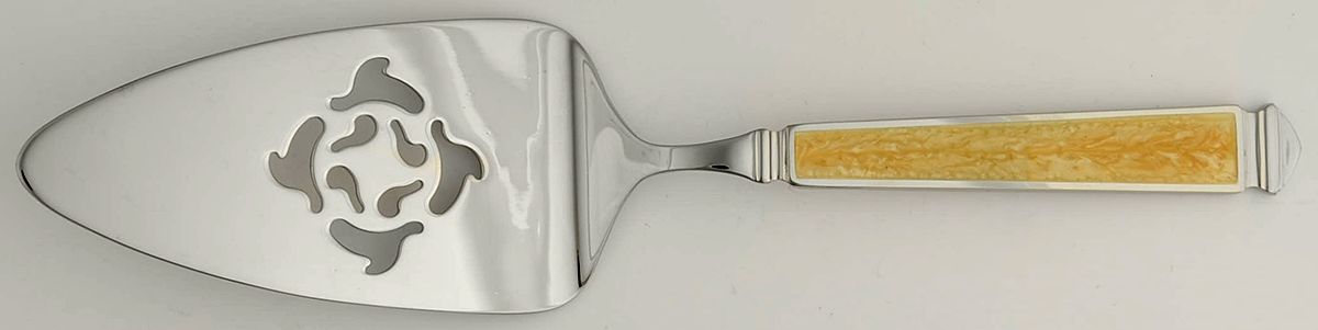 Krystallos-Pearl (Stainless) Solid Pastry Server by Yamazaki-1