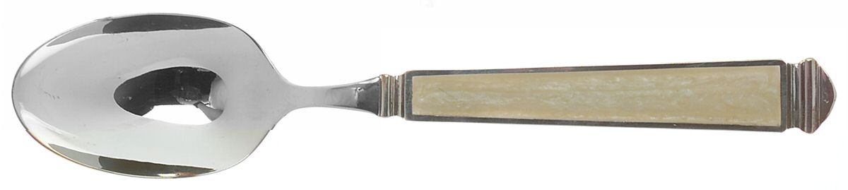 Krystallos-Pearl (Silverplate) Place/Oval Soup Spoon by Yamazaki-1
