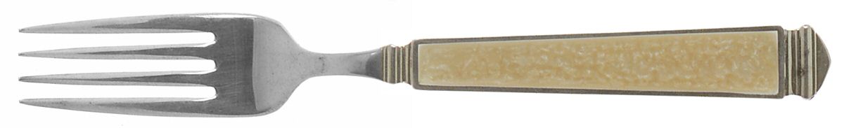 Krystallos-Pearl (Silverplate) Individual Salad Fork by Yamazaki-1