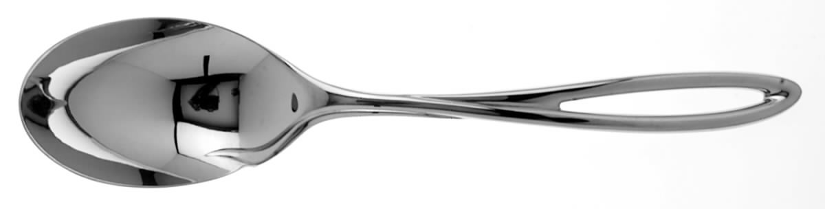 L'Fleur (Stainless, Glossy) Tablespoon (Serving Spoon) by Yamazaki-1