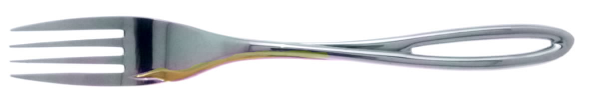 L'Fleur-Gold (Stainless, Gold Accent) Fork by Yamazaki-1