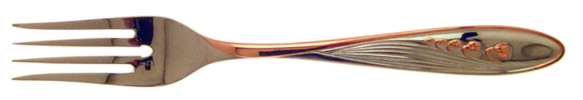 Lily of The Valley-Gold (Stainless, Goldac) Individual Salad Fork by Yamazaki-1
