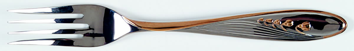 Lily of The Valley-Gold (Stainless, Goldac) Fork by Yamazaki-1