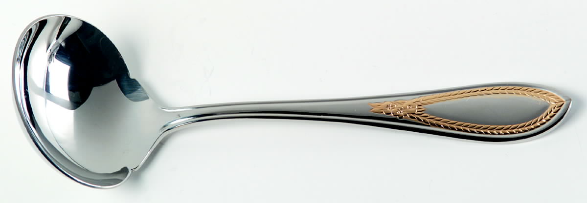 Mayfaire (Stainless) Solid Gravy Ladle by Yamazaki-1