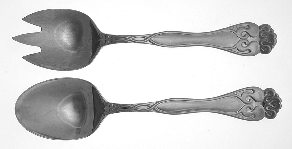 Memories (Stainless) (2 Pc) Solid Salad Set by Yamazaki-1