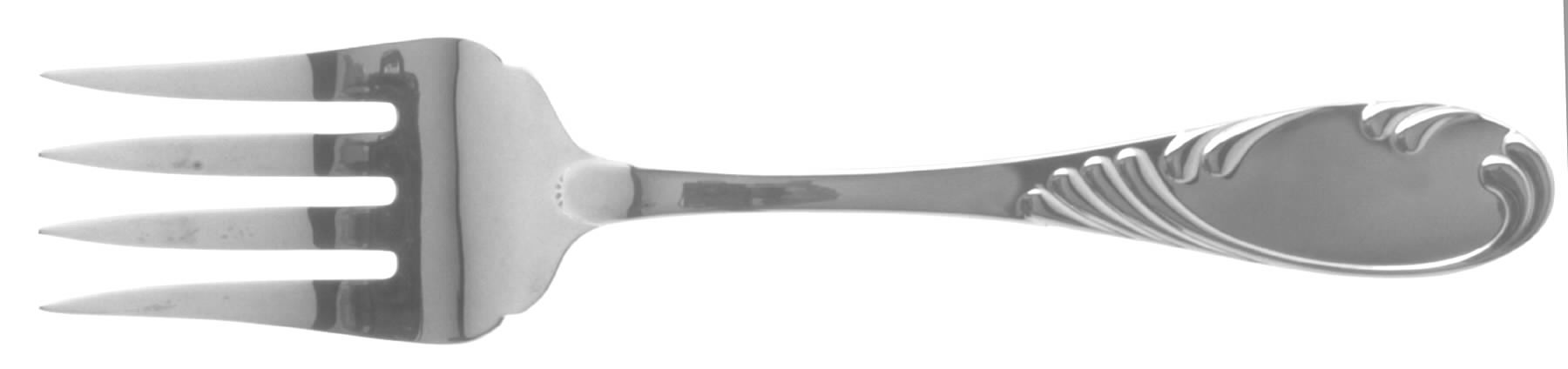 Nicole (Stainless) Solid Serving Fork by Yamazaki-1