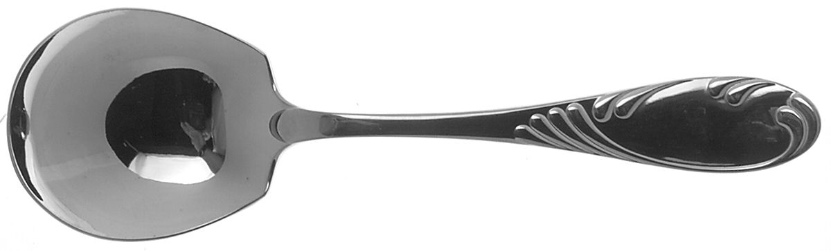 Nicole (Stainless) Solid Serving Spoon by Yamazaki-1