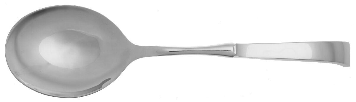 Nordika (Stainless) Casserole Spoon with Smooth Stainless Bowl HC by Yamazaki-1