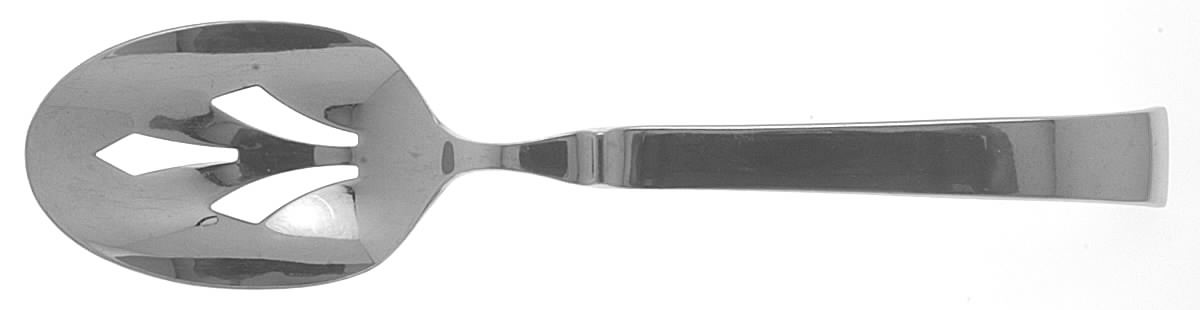 Nordika (Stainless) Pierced Tablespoon (Serving Spoon) by Yamazaki-1