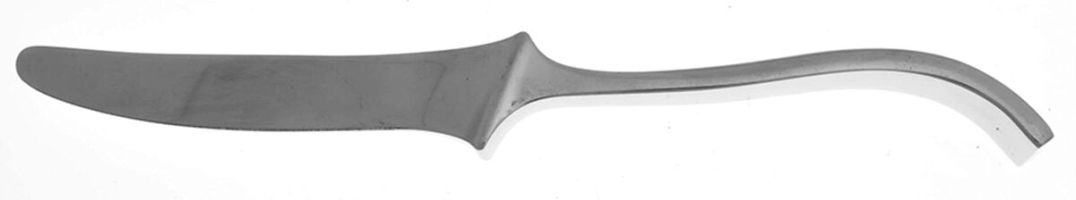Nordika (Silverplate) Flat Handle Master Butter Knife by Yamazaki-1