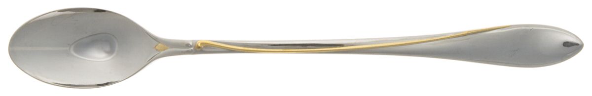 Raceme (Stainless, Gold Accent) Iced Tea Spoon by Yamazaki-1