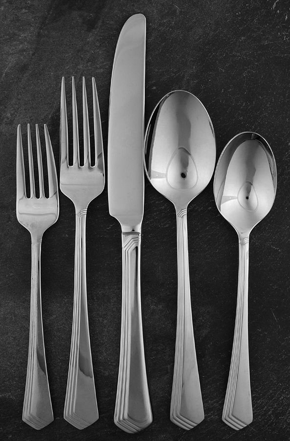 Ramona (Stainless) 5 Piece Place Setting by Yamazaki-1