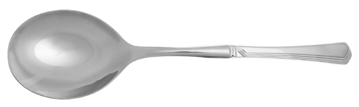 Ramona (Stainless) Casserole Spoon with Smooth Stainless Bowl HC by Yamazaki-1