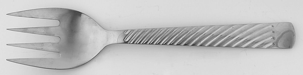 Regalia (Stainless) Solid Salad Serving Fork by Yamazaki-1