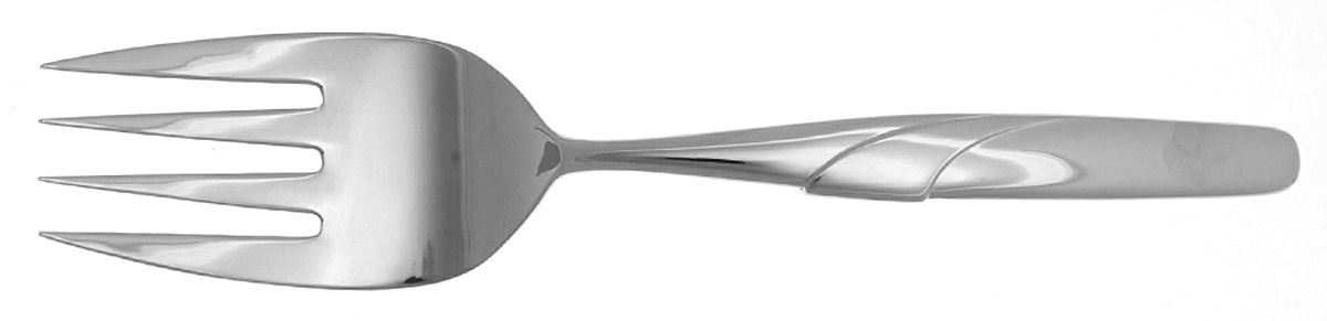 Summer Wind (Stainless) Solid Serving Fork by Yamazaki-1